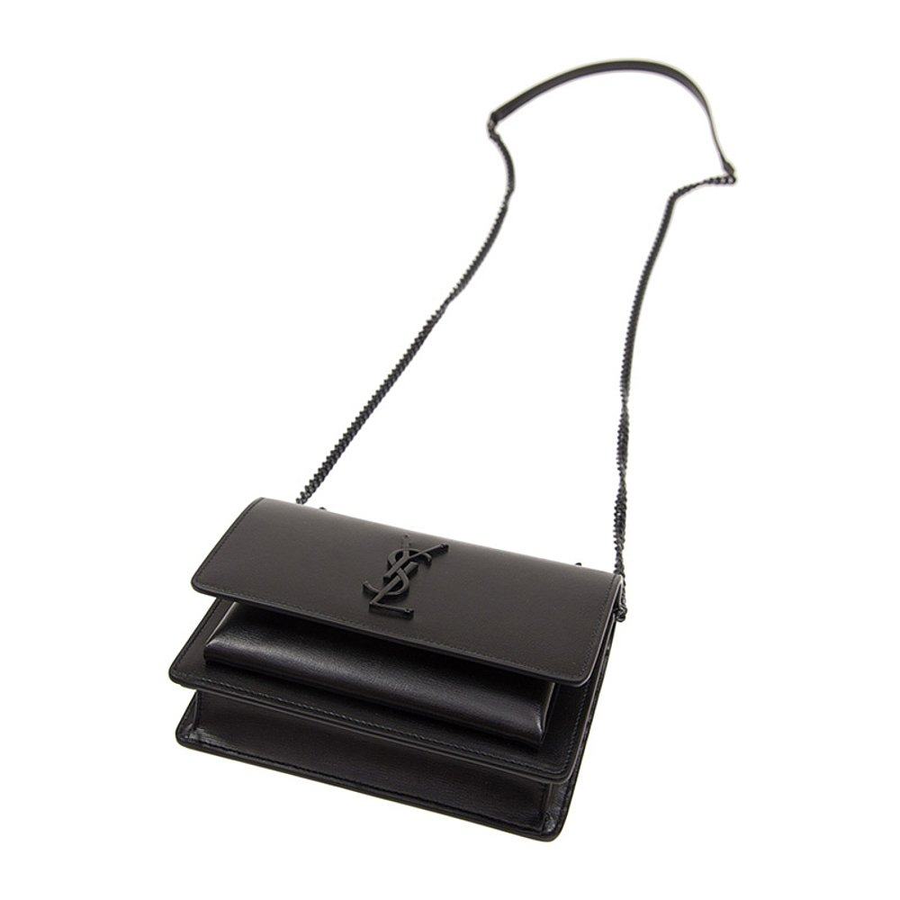 香港直邮圣罗兰女士经典logo链条包 天猫国际香港直购女士包袋