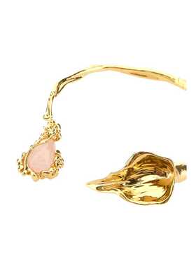 1h可退 CHLOÉ 女士手链手镯 CH26SJN20PIN9CO SS2026 金色 Flower