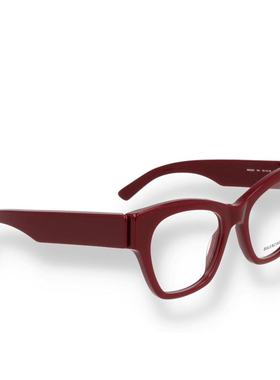 BALENCIAGA 女士眼镜 BB0263O004 CO 红色 BB0263O