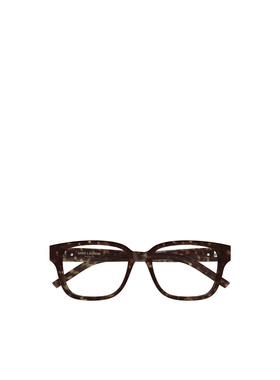 SAINT LAURENT 男士眼镜 SLM150F002 SS2025 棕色 全框平光镜
