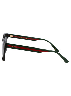 GUCCI 女士太阳镜 GG0417SK001NEW AW2025 黑色 GUCCI Sun glasse