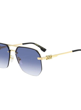 1h可退 DSQUARED2 女士眼镜 D20103SLKS SS2024 金色 Dsquared2 S