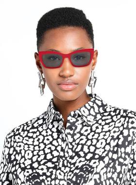 1h可退 潮奢 boss 雨果 女士 太阳眼镜 red红色 舒适时尚