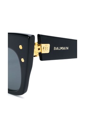 BALMAIN 男士太阳镜 BPS101C55 AW2021 黑色 Occhiali da sole B-