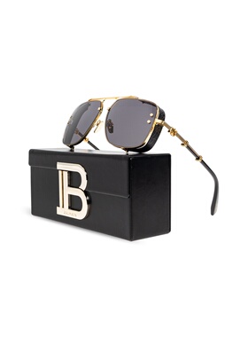 BALMAIN 男士太阳镜 BPS181A6200 CO 金色 