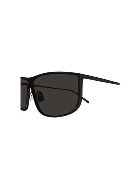 SAINT LAURENT 男士太阳镜 SL605LUNA002 CO 黑色 SAINT LAURENT