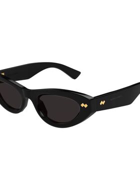 Bottega Veneta 葆蝶家 女士 黑色 Bold Ribbon Stud Cat Eye 太