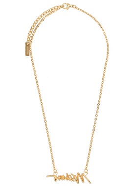 MOSCHINO 女士项链 911384020606 SS2026 金色 【付后1h可退】