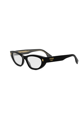 FENDI 女士眼镜 FE50119I001 AW2025 白色 全框平光镜