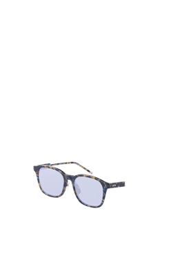 THOM BROWNE 男士眼镜 UES934A416 SS2026 白色 玳瑁纹矩形太阳镜