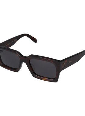 CELINE 女士眼镜 CL40280U52A SS2024 灰色 方框太阳镜
