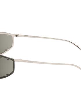 潮奢 Saint Laurent 圣罗兰 女士 银色 SL 807 太阳镜 SL807001SI