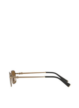 MIU MIU 女士眼镜 MUA53S26C09Z CO 棕色 全框太阳镜