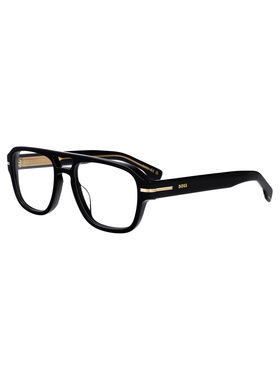 BOSS HUGO BOSS 男士眼镜 BOSS1854G807 SS2026 黑色