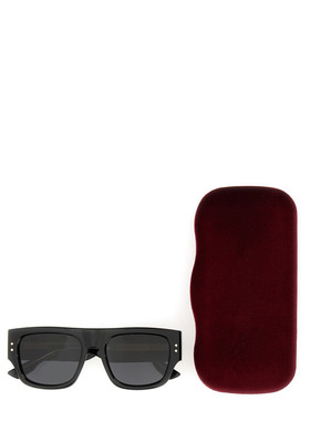 GUCCI 男士太阳镜 733376J07401012 CO 灰色 Black acetate sungl