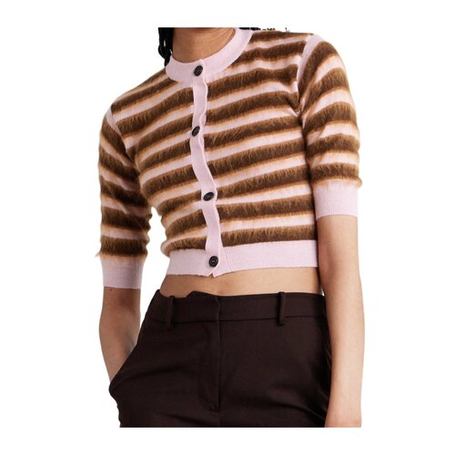 MARNI 女士针织衫 CDMD0356Q0RGC13BABYPINK SS2024开衫 - 图0