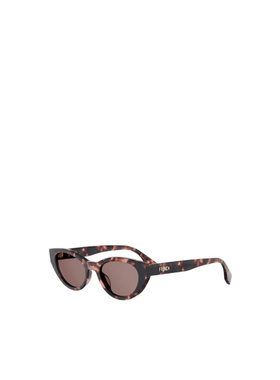 FENDI 女士眼镜 FE40209I54E AW2026 花色 几何框太阳镜