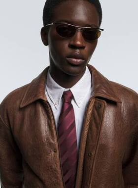 1h可退 潮奢 Saint Laurent 圣罗兰 男士 SL 862 椭圆形太阳眼镜