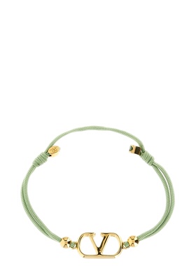 VALENTINO 女士手链手镯 WJ0X85RLV5FJ AW2026 绿色 VLogo Signat