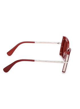 1h可退 MAX MARA 女士眼镜 MM016669S AW2025 粉红色 全框太阳镜