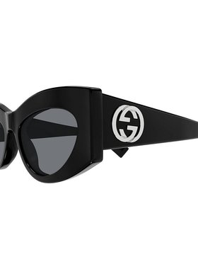 GUCCI 女士太阳镜 GG1843S001 CO 黑色 GUCCI Sunglasses古驰