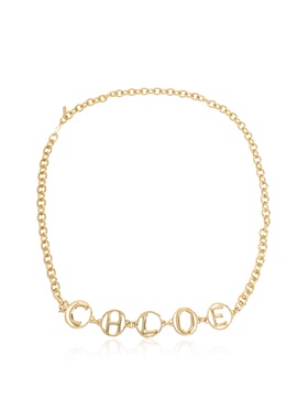 CHLOÉ 女士项链 CH26SBJ01CB79DC SS2026 黑色 Script Jewelry Be
