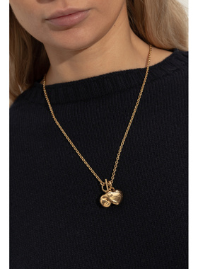 CHLOÉ 女士项链 CH25UK131CB79DA AW2026 金色 Alphabet heart lo