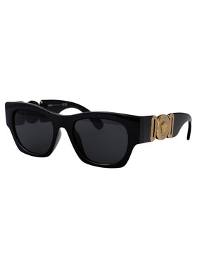 VERSACE 男士眼镜 0VE4479UGB187 AW2025 黑色 Sunglasses