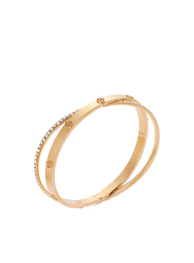 TORY BURCH 女士手链手镯 184428783 AW2026 金色 ICON PAVE 双手