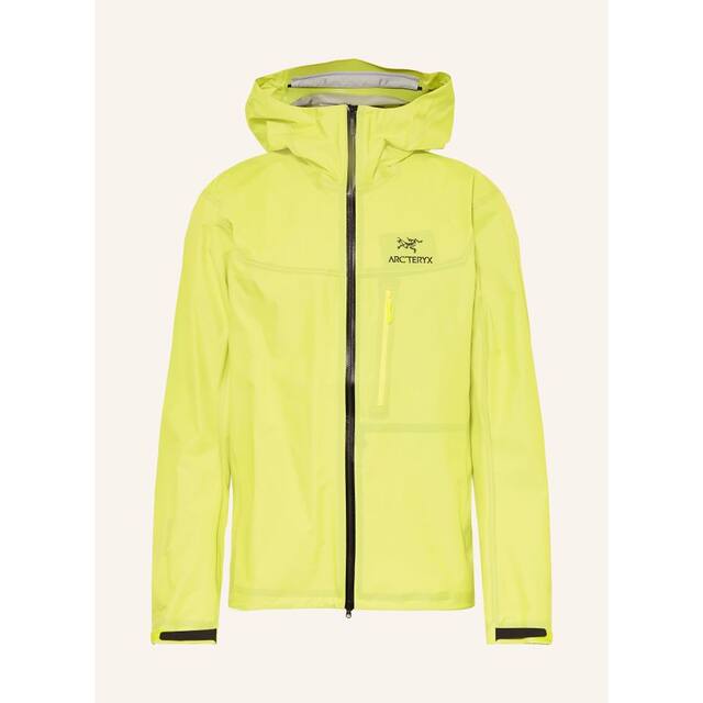 1 ຊົ່ວໂມງຄືນເງິນໄດ້ Arc teryx Men's Outdoor Windbreaker 100294510719000 CO Yellow ALPHA