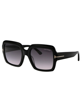 TOM FORD 女士眼镜 FT108201B CO 黑色 徽标太阳镜