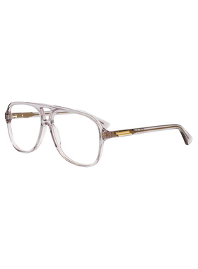 BOTTEGA VENETA 男士眼镜 BV1417O003 AW2025 银色