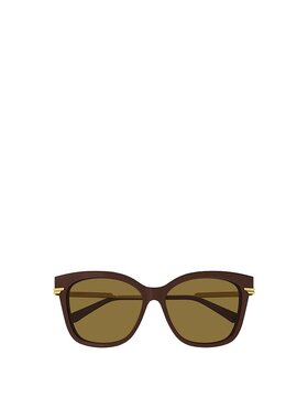 BOTTEGA VENETA 女士眼镜 AW2025 BV1296SA004绿色太阳镜