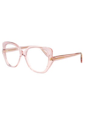 LOEWE 女士眼镜 LW50092I072 SS2025 粉红色 全框平光镜