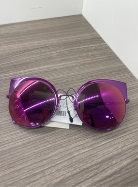 1h可退 FENDI 女士眼镜 23336453PEF0QZH AW2025 紫色太阳镜