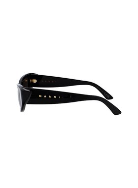 MARNI 女士眼镜 MOABLK SS2025 黑色 Netherworld Sunglasses