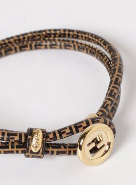 FENDI 女士手链手镯 8AL320B09UF1N1S SS2026 绿色 Bracciale Fen