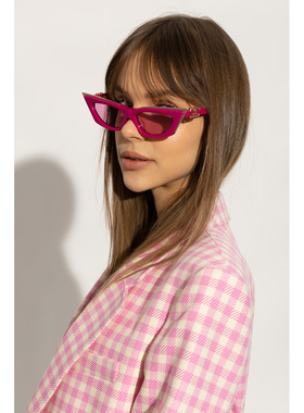 VALENTINO 女士眼镜 VLS113C5500 SS2023 粉红色 徽标太阳镜
