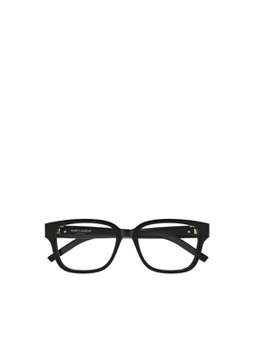 SAINT LAURENT 男士眼镜 SLM150F001 SS2025 黑色 全框平光镜