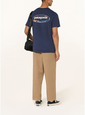 1h可退 Patagonia 男士户外T恤 100296461517000 CO 蓝色 Men's T