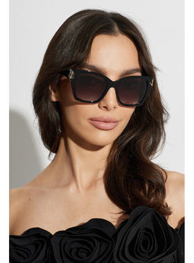 JIMMY CHOO 女士太阳镜 0JC5012050008G SS2026 黑色