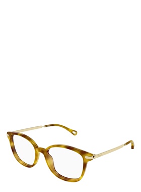 CHLOÉ 女士眼镜 CH0359O002 SS2026 棕色 全框平光镜