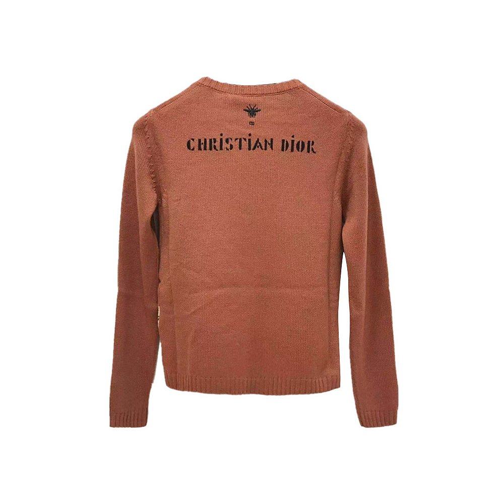 香港直邮dior女士深粉色套头针织衫 天猫国际香港直购毛衣