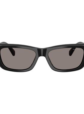 MIU MIU 男士太阳镜 0MUB12S16K80Q56 AW2026 黑色