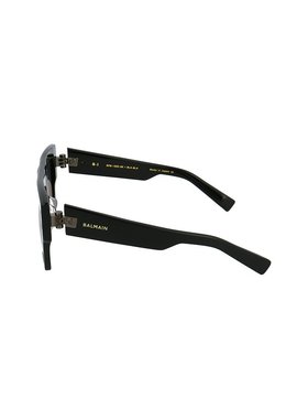 BALMAIN 女士太阳镜 BPS100C56C SS2025 黑色 B-I Sunglasses