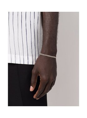 A.P.C. 男士项链 MEACCM70683RAB AW2025 灰色