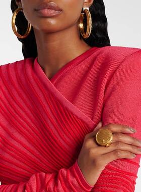 1h可退 潮奢 Balmain 巴尔曼 女士 Powder 小盒戒指