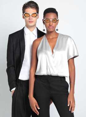 1h可退 潮奢 Marni 玛尼 女士 太阳眼镜 white白色 舒适时尚