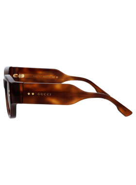 GUCCI 男士太阳镜 GG1261S002 SS2025 黑色古驰眼镜配饰