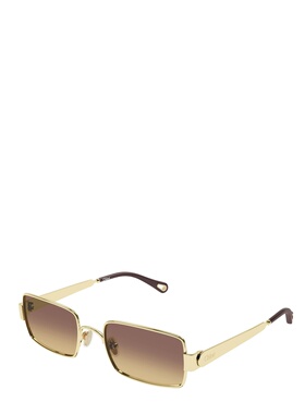 CHLOÉ 女士眼镜 CH0354S002 CO 棕色 全框太阳镜
